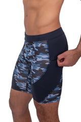 Blue Camo Shorts