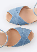 Aiguablava Limited Edition Canvas Espadrille Sandal Wedges