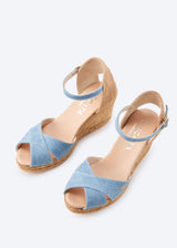Aiguablava Limited Edition Canvas Espadrille Sandal Wedges