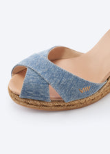 Aiguablava Premium Fabrics Espadrille Sandal Wedges