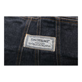 Age 5-6 Fendissime Denim Shorts - 22W 15L Black Cotton