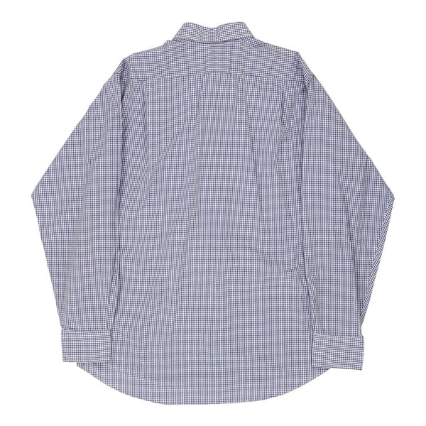 Tommy Hilfiger Checked Shirt - Large Blue Cotton