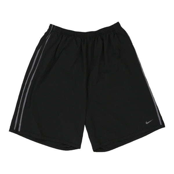Nike Sport Shorts - Large Navy Polyester