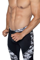Reverse Gray Camo Meggings