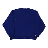 Jerzees Sweatshirt - Large Blue Cotton Blend