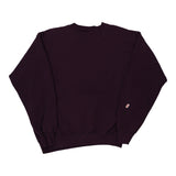 Pro Select Sweatshirt - Large Purple Cotton Blend