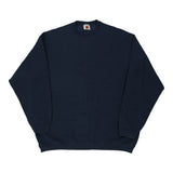 Members Mark Sweatshirt - 2XL Navy Cotton Blend