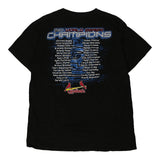 2011 World Series Champions Majestic MLB T-Shirt - Medium Black Cotton