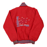 Pylgsa Butwin Varsity Jacket - Medium Red Nylon