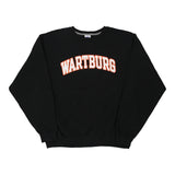 Wartburg Russell Athletic Sweatshirt - Large Black Cotton Blend