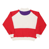 1980's Interests Sweatshirt - Medium Block Colour Cotton Blend