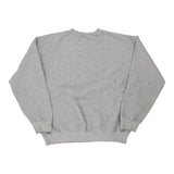Bix 7 Gildan Sweatshirt - Large Grey Cotton Blend