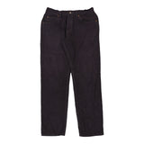 Lee Jeans - 32W UK 12 Purple Cotton
