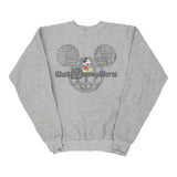 Walt Disney World Hanes Graphic Sweatshirt - Small Grey Cotton Blend