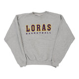 Loras Basketball Impact Sweatshirt - XL Grey Cotton Blend