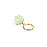 Bubble Green Aventurine Ring (size adjustable)
