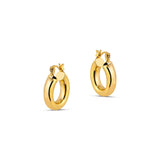 Lola Chubby Round Hoop Earrings