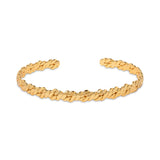 Otto Twisted Gold Bangle
