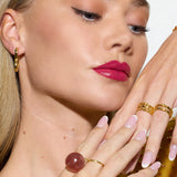 Petra Gold Stacking Ring (adjustable)