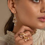 Sophia Rose Quartz Gold Ring