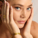 Tellus Gold Stacking Ring (adjustable)