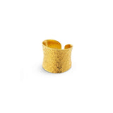 Nudo Gold Dotted Ring (adjustable)