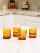 RESERVE 12oz Old Fashioned Color Series Tritan™ Copolyester Glass Amber