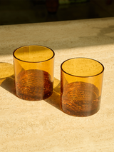 RESERVE 12oz Old Fashioned Color Series Tritan™ Copolyester Glass Amber