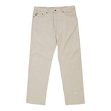 Vintage beige Moschino Trousers - mens 40" waist