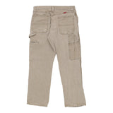 Vintage beige Wrangler Carpenter Trousers - mens 33" waist