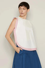 Ari Top (White & Pink)