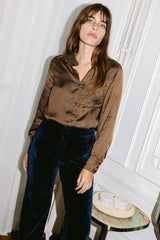 Chemise Kauri marron