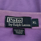 Polo By Ralph Lauren Polo Shirt - XL Purple Cotton