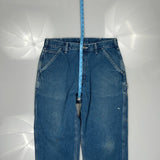Carhartt Carpenter Jeans - 33W 32L Blue Cotton