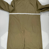 Burberry Checked Trench Coat - Large Beige Cotton