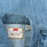Levis Denim Shirt - Large Blue Cotton