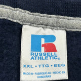 El Camino College Russell Athletic College Sweatshirt - 2XL Navy Cotton Blend
