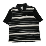 Avirex Striped Polo Shirt - 3XL White Cotton