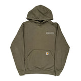 Vintage Carhartt Hoodie - Small Khaki Cotton