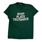 Humorous Slogan Fruit Of The Loom Single Stitch T-Shirt - XL Green Cotton
