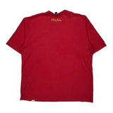 Crown Graphic Sean John Graphic T-Shirt - 2XL Red Cotton