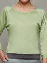 BLUEGRASS | Bat-Wing Cotton Top