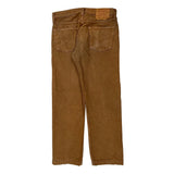 501 Levis Jeans - 30W 29L Brown Cotton