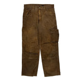 Unbranded Carpenter Pants - 32W 30L Brown Cotton