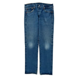 501 Levis Jeans - 34W 33L Blue Cotton
