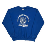 Columbus Wildcats Gildan Football Sweatshirt - Large Blue Cotton Blend