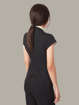 CORINTHIA | Fitted Cap-Sleeve Waistcoat