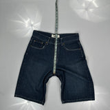Unbranded Denim Shorts - 32W 11L Dark Wash Denim