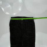 Calvin Klein Jeans Pants - 30W US 6 Black Corduroy