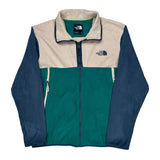 The North Face Fleece Jacket - Large Beige Polyester